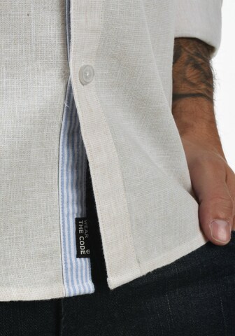 INDICODE JEANS Regular fit Button Up Shirt 'Luan' in White