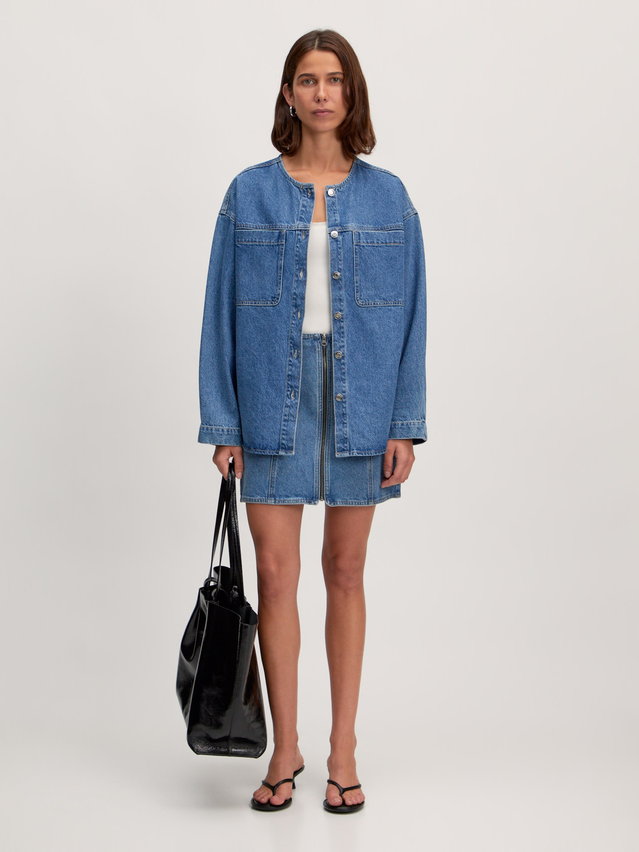 EDITED Produkte Jeansrock 'Seetha' blau