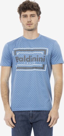 Top 'T-Shirt Uomo Baldinini Trend 100% Cotone Stampa' di Baldinini Trend in blu: frontale