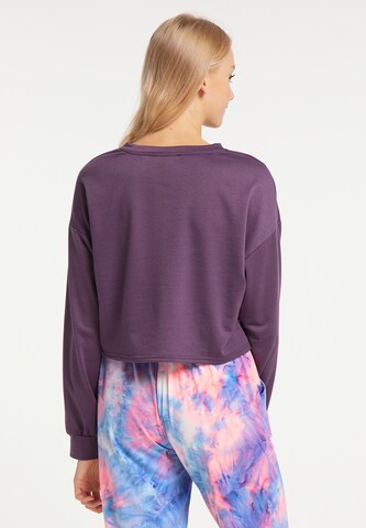 myMo ATHLSR Sweatshirt in Purple