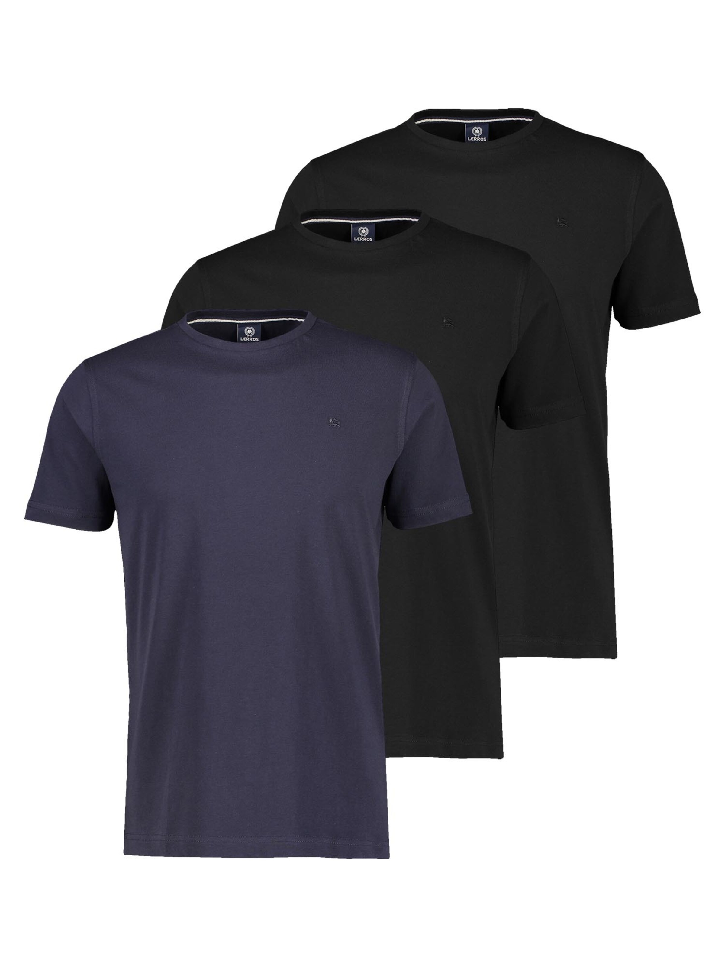 LERROS Shirt 'Basic'‌‌‌‌‌‌‌‌ in Blau: Vorderseite