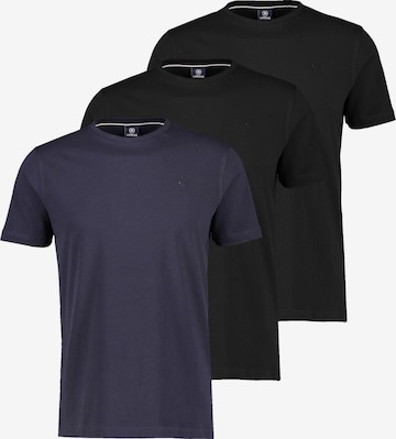 LERROS Shirt 'Basic' in Blau: Vorderseite