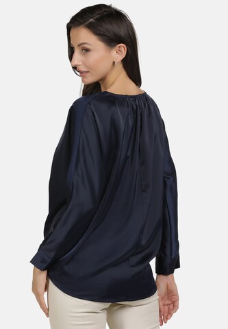 usha BLACK LABEL Bluse in Blau