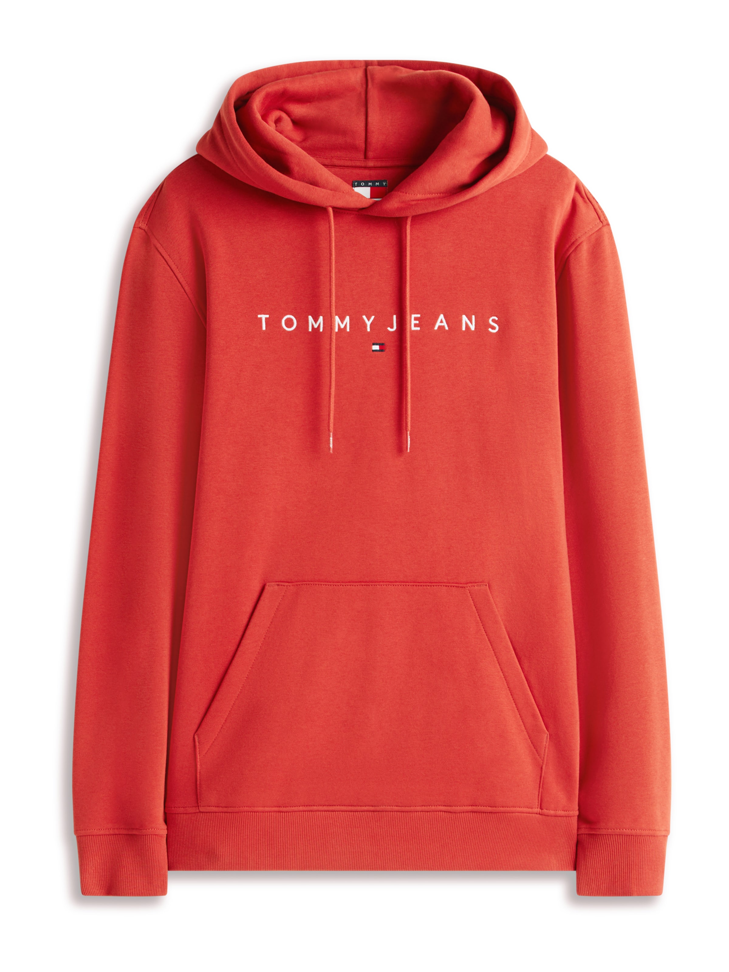 Tommy Jeans Mikina - Červená: predná strana