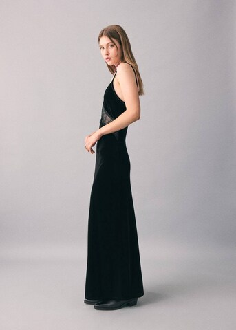 MANGO TEEN Kleid 'Miami' in Schwarz