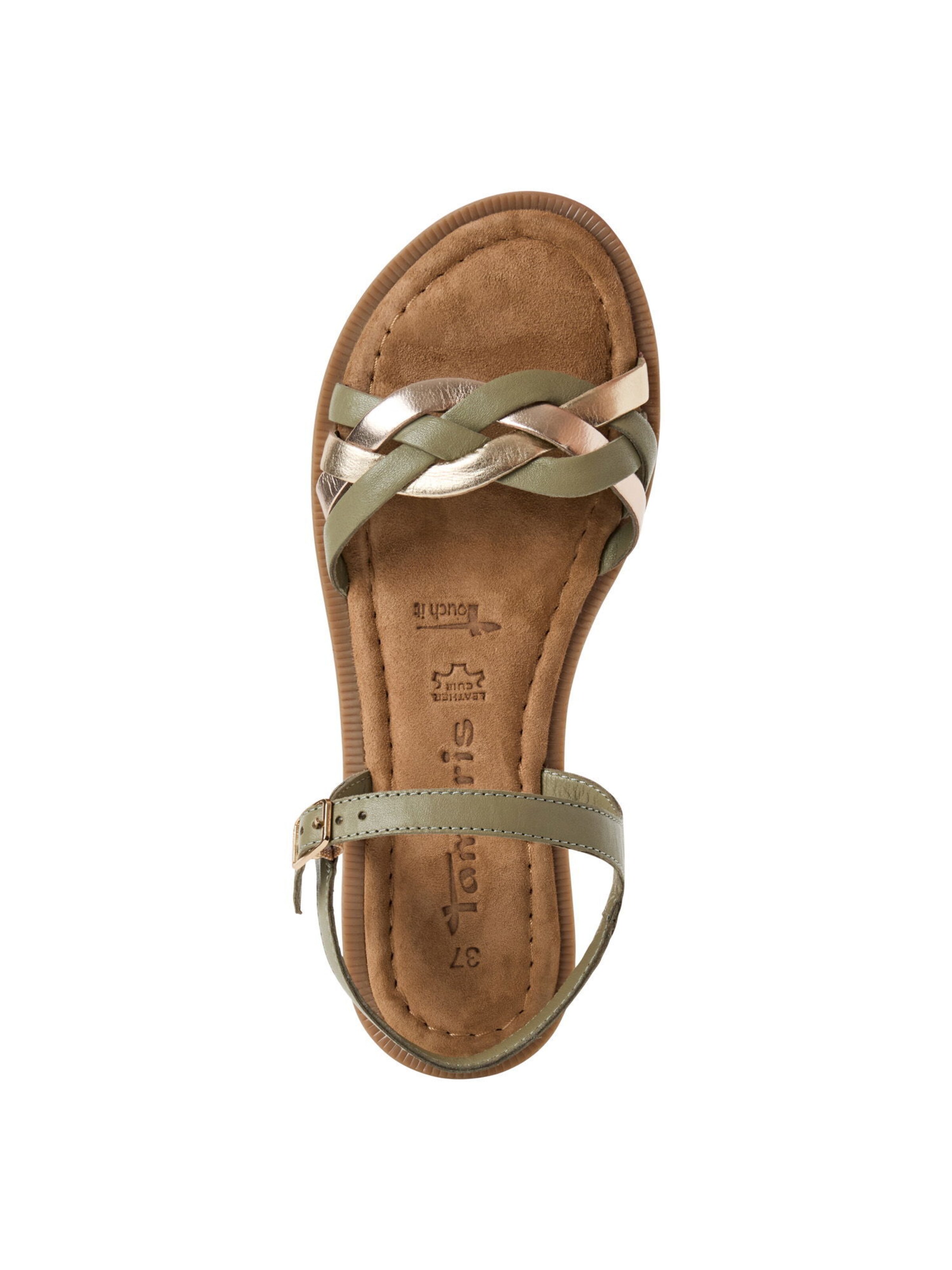 Tamaris Sandale in Grün