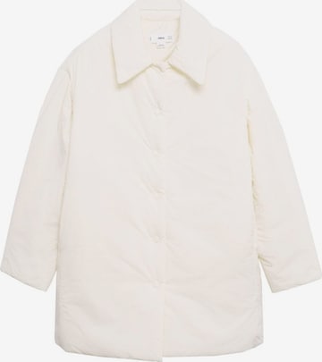 MANGO Between-Seasons Coat 'Olaf' in White: front