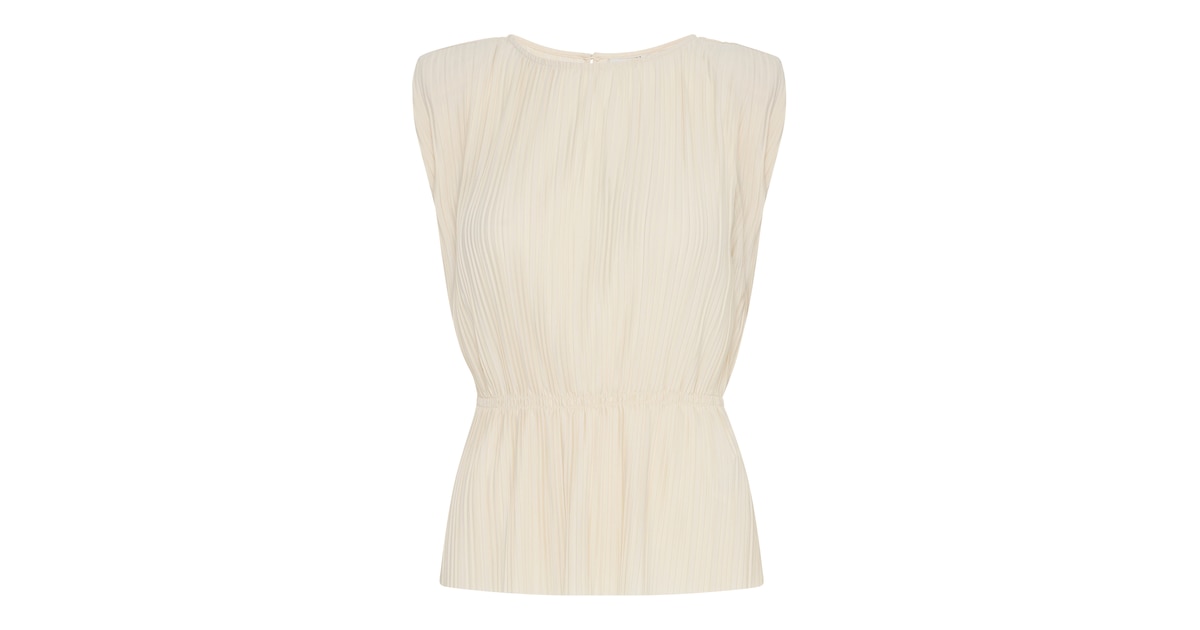 ICHI Blusentop 'MIKALA' in Creme | ABOUT YOU