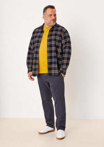 Coupe slim Chemise s.Oliver en bleu : devant