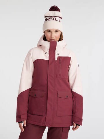 Veste outdoor 'Utility' O'NEILL en rouge : devant