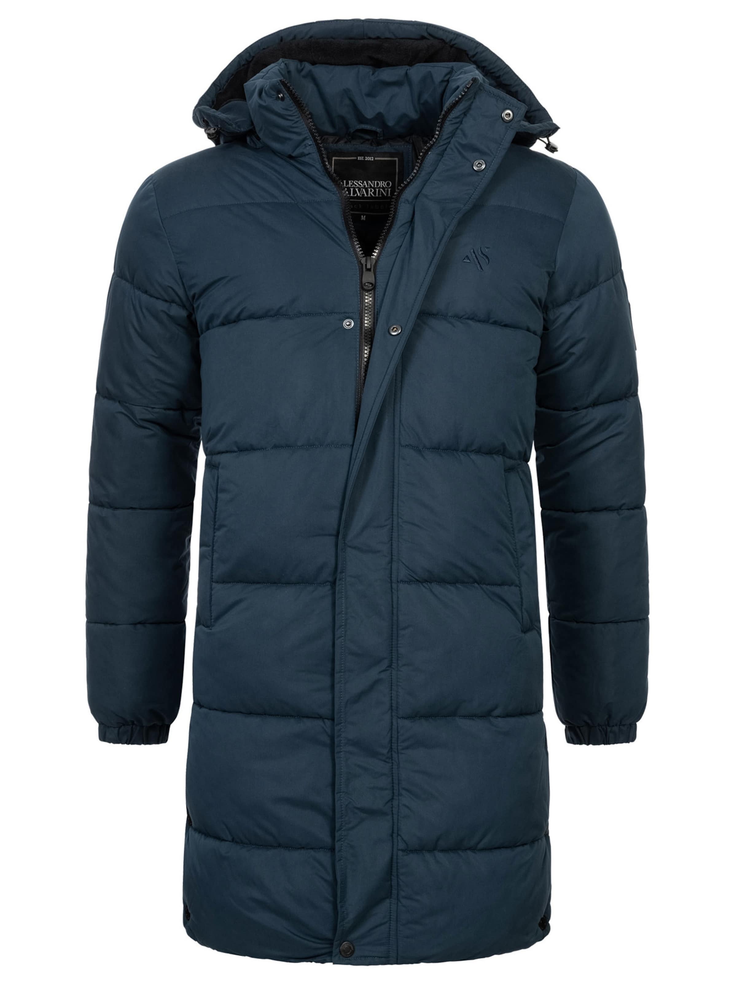 Alessandro Salvarini Jacke 'AS425' in Blau: Vorderseite
