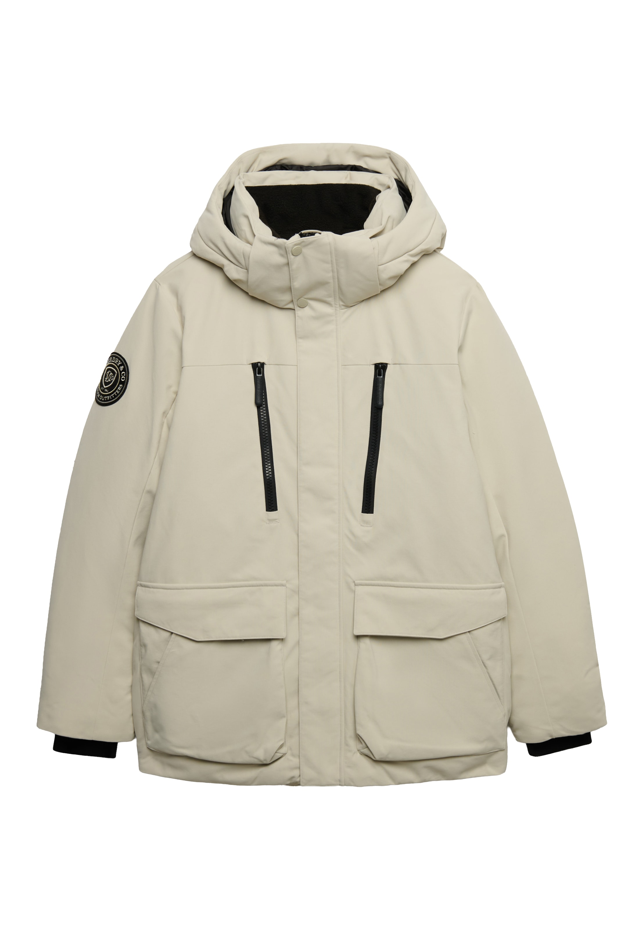 Superdry & Co Winter Jacket 'City' in White: front