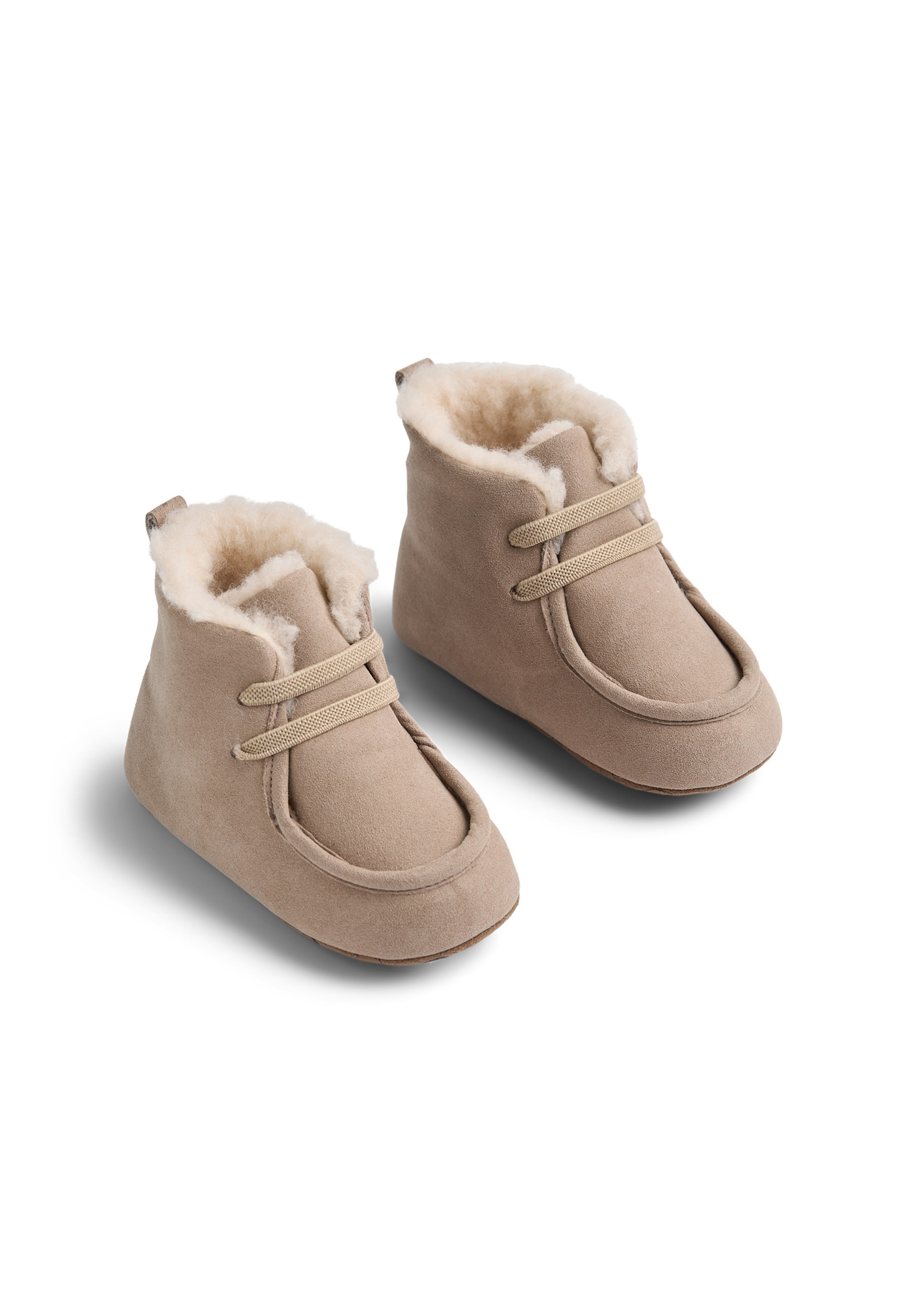 Scarpina primi passi 'Mae' di WHEAT in beige