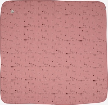 STERNTALER Baby Blanket 'Emmis Garden' in Red: front