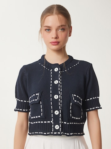 Giacchetta 'Jacket' di Happiness İstanbul in blu: frontale