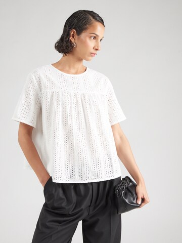 Weekend Max Mara Blouse 'EDITTA' in Wit: voorkant