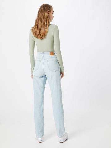 WEEKDAY Loosefit Jeans 'Rowe Extra High Straight' in Blauw