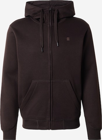 brūns G-STAR Sportiska jaka 'Premium Core': no priekšpuses