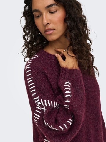 Pull-over 'JDYZoey' JDY en rouge