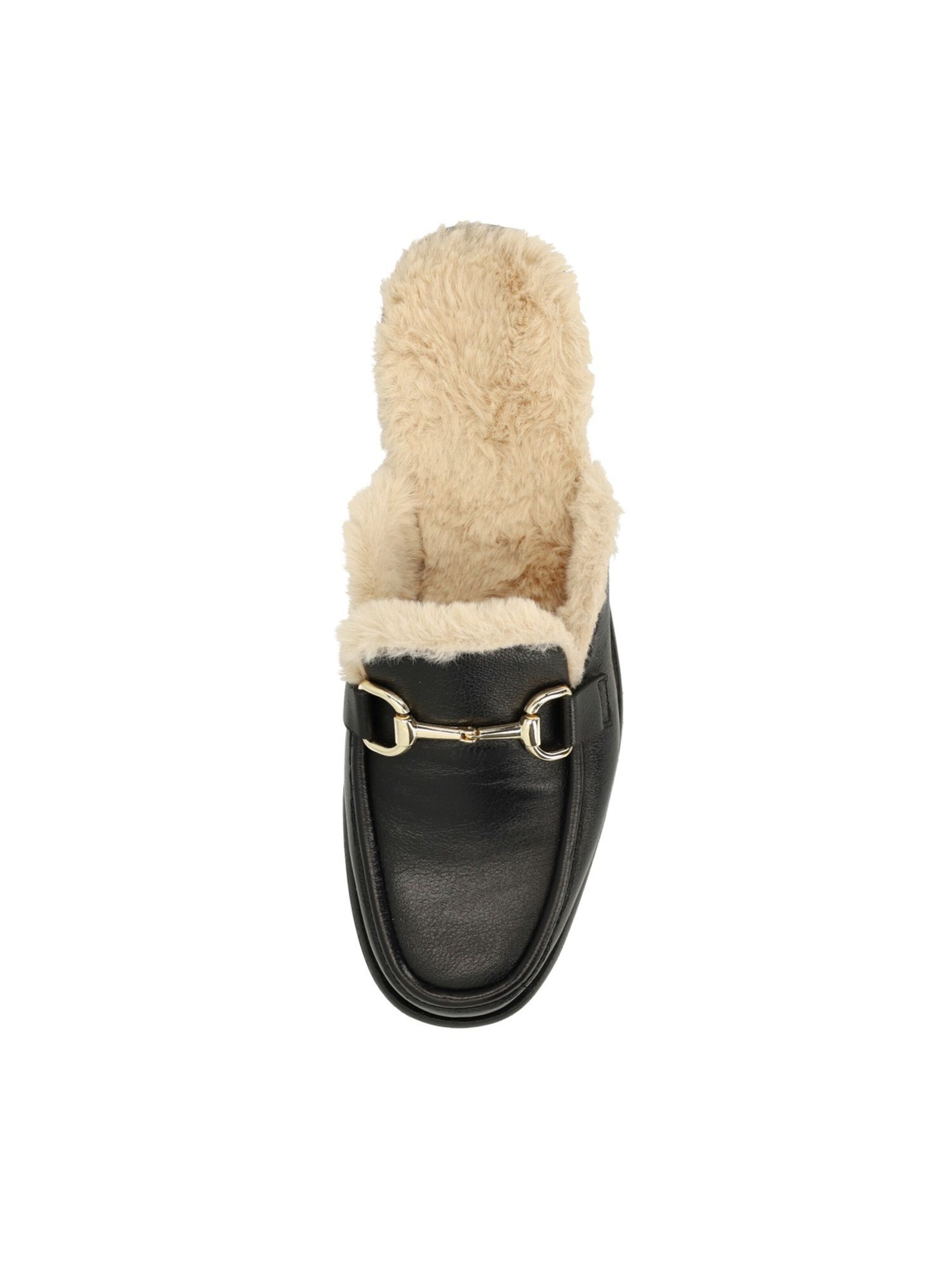 MANFIELD Pantolette in Schwarz