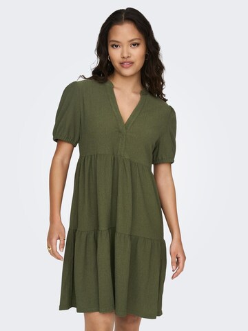 Robe JDY en vert : devant