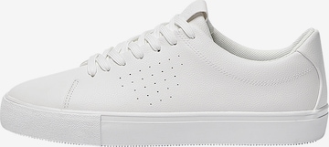 Pull&Bear Platform trainers in White