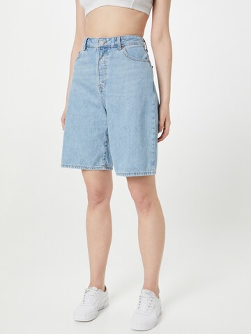 Dr. Denim Loosefit Shorts 'Bella' in Blau: Vorderseite