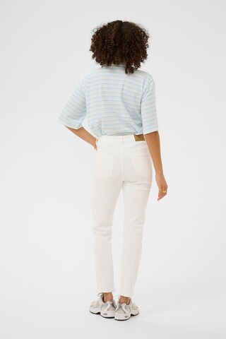 Kaffe Slimfit Jeans 'Willow' in Weiß