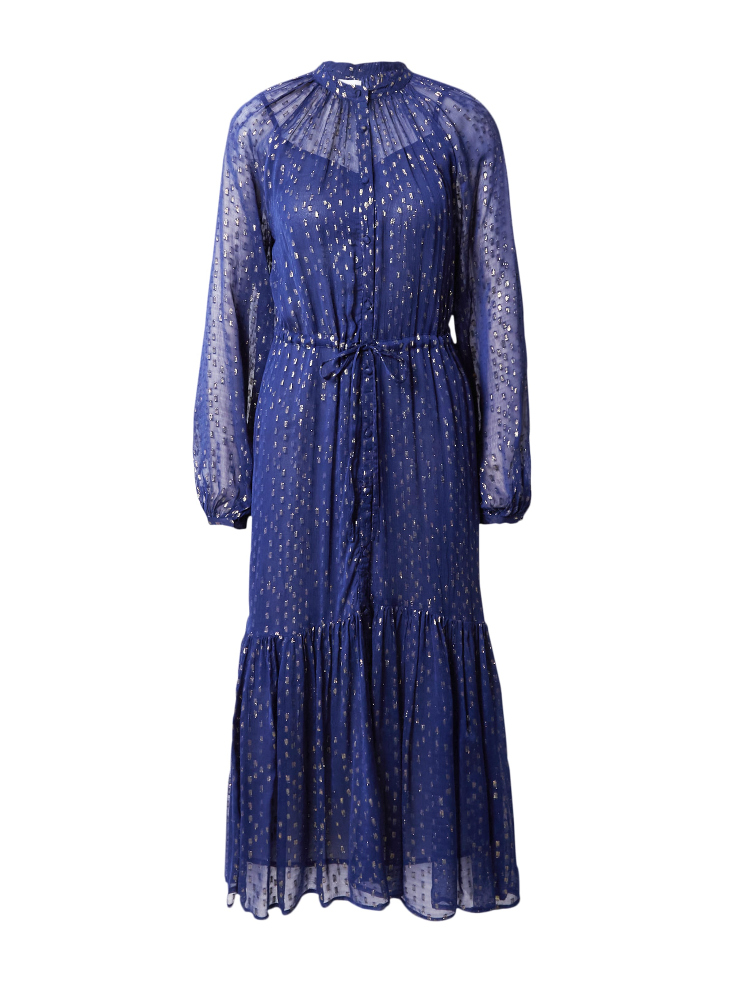 Warehouse Μπλουζοφόρεμα σε μπλε: μπροστά