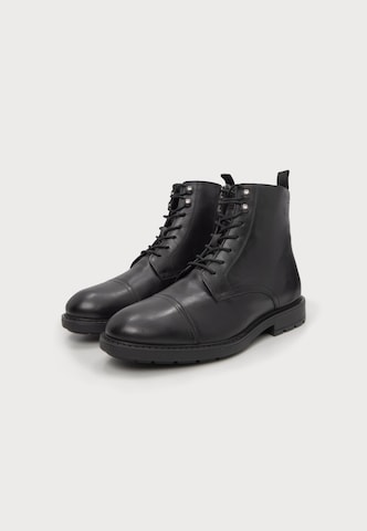 Pepe Jeans - Botas con cordones 'Hunters North' en negro