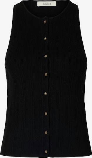 SELECTED FEMME Pletená vesta 'SLFTRIXIE' ve velikosti M - černá, Produkt
