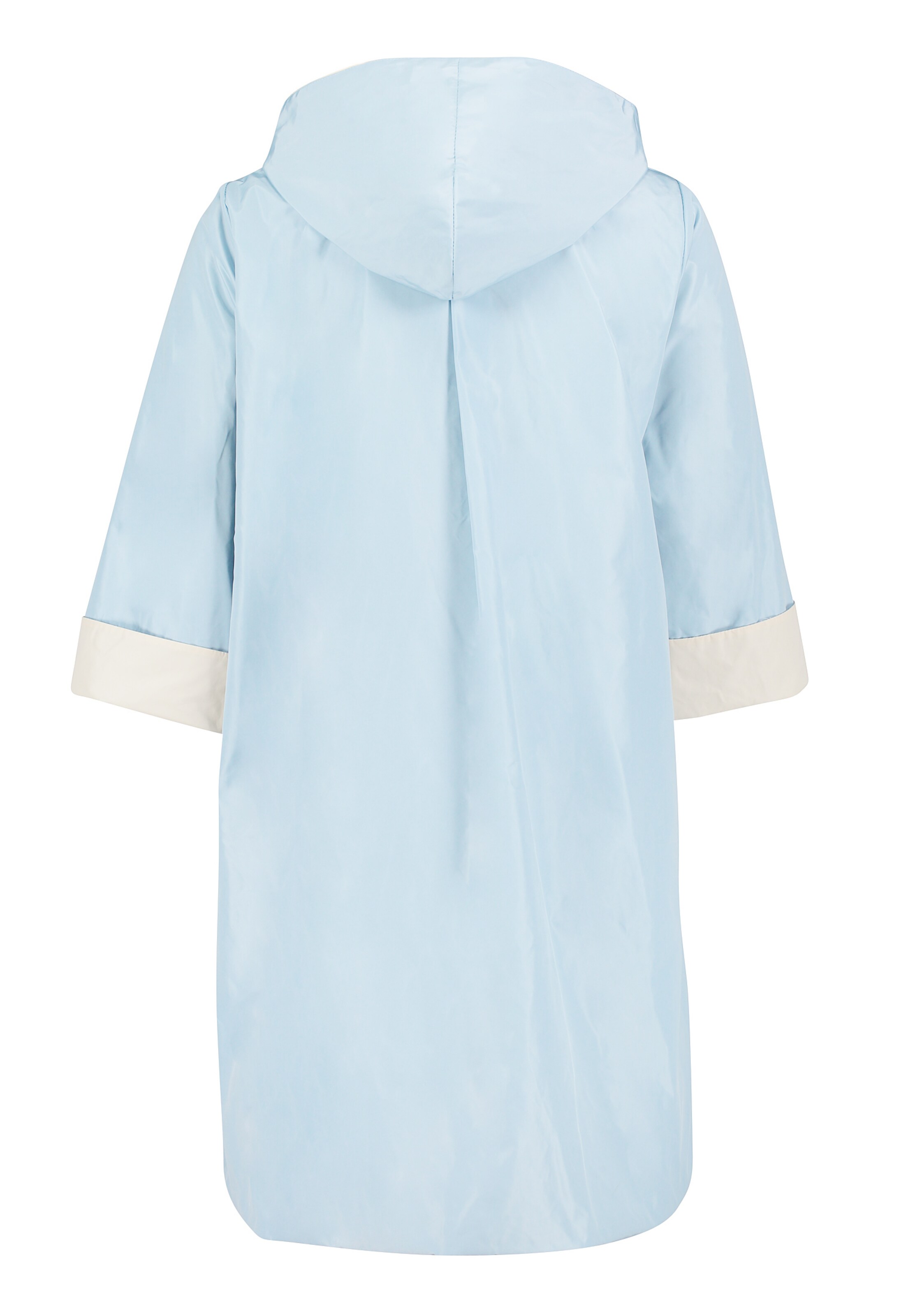 Amber & June Between-Seasons Coat in Blue