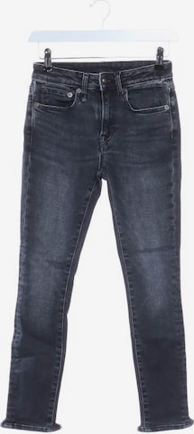 R13 Jeans in 24 in Grey: front