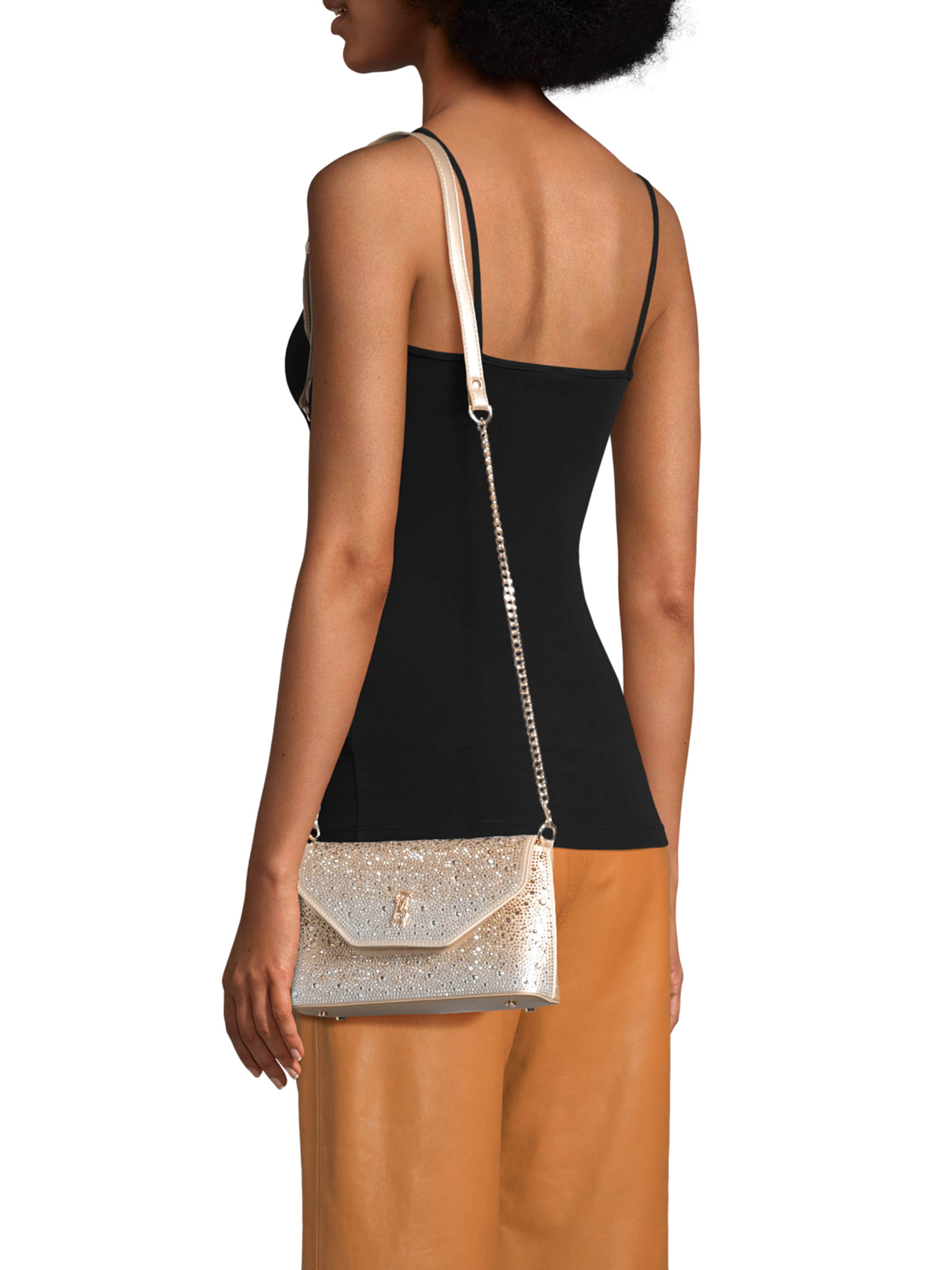 STEVE MADDEN Axelremsväska 'Bretros' i guld