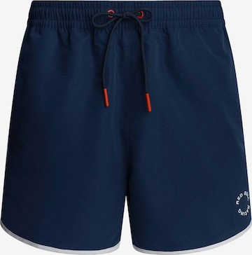Shorts de bain 'Red Bull Racing x Pepe Jeans' Red Bull Racing x Pepe Jeans en bleu : devant