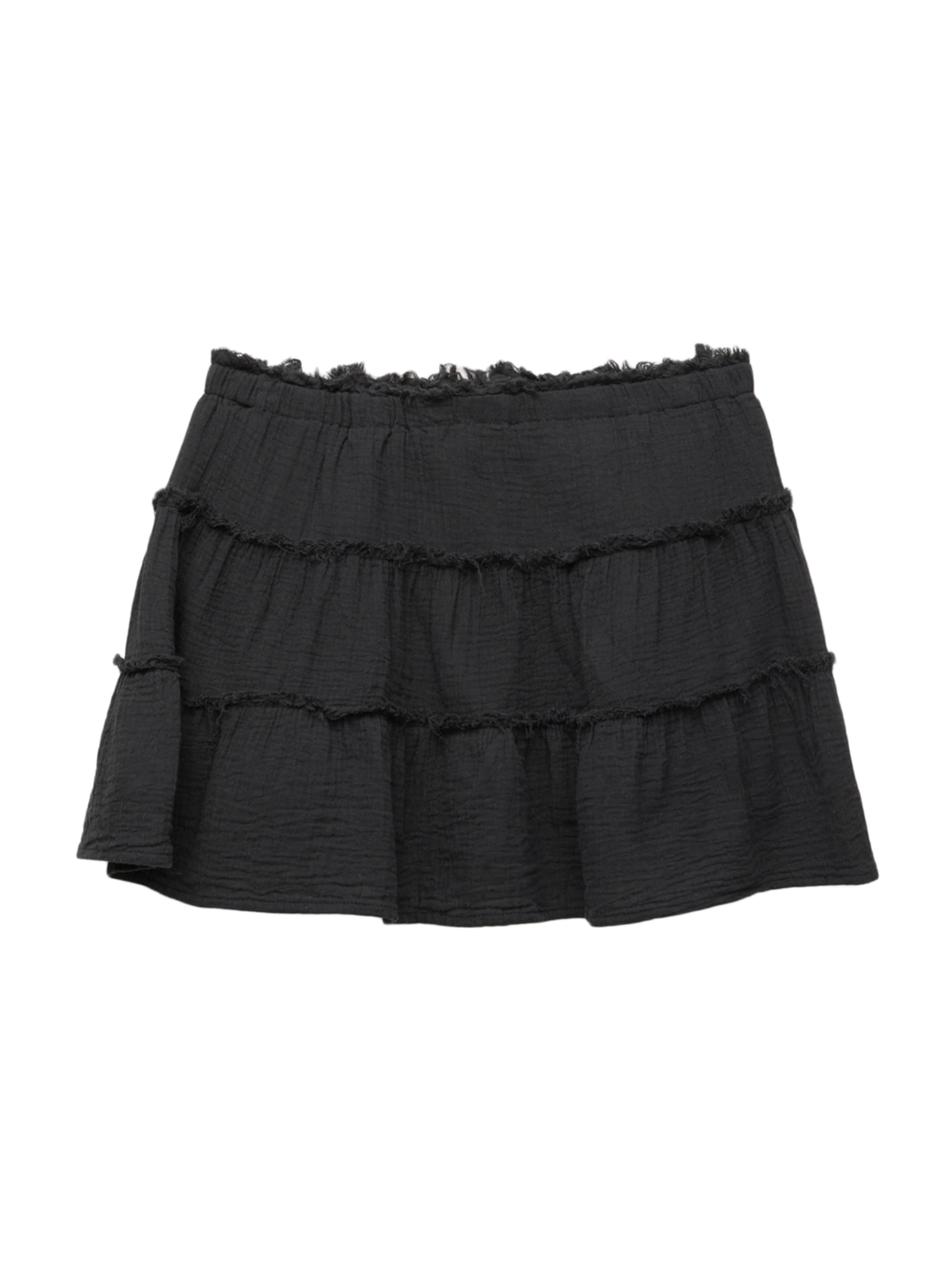 Pull&Bear Kjol i svart: framsida