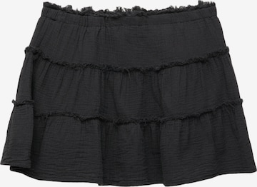 Pull&BearSuknja - crna boja: prednji dio