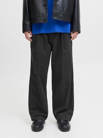 JACK & JONES Baggy Broek in Zwart: voorkant