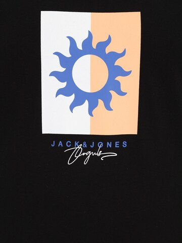 Jack & Jones Plus T-Shirt 'MARBELLA' in Schwarz