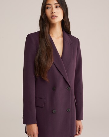 WE Fashion Блейзер в Лиловый: спереди