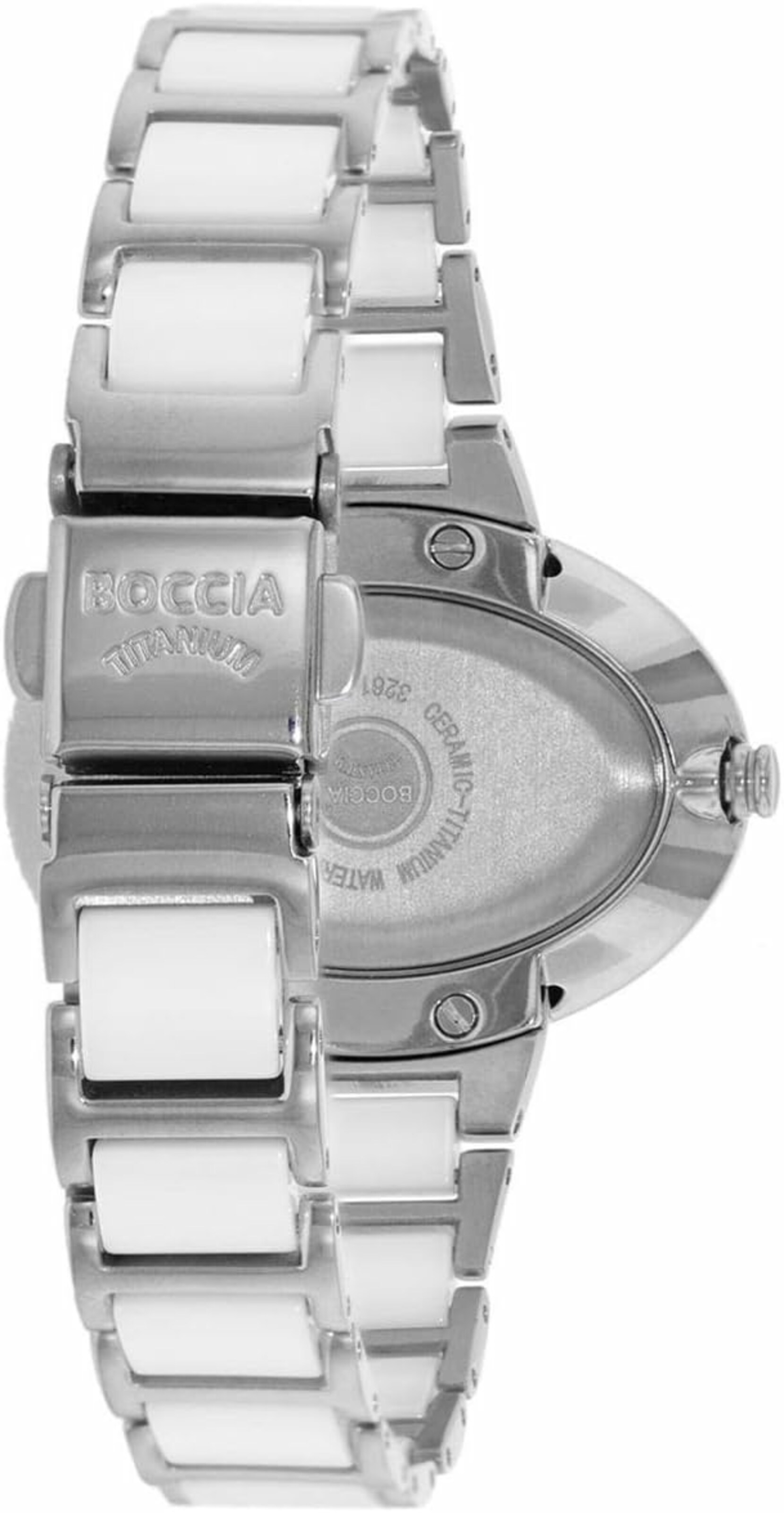 Boccia Analog Watch in Silver