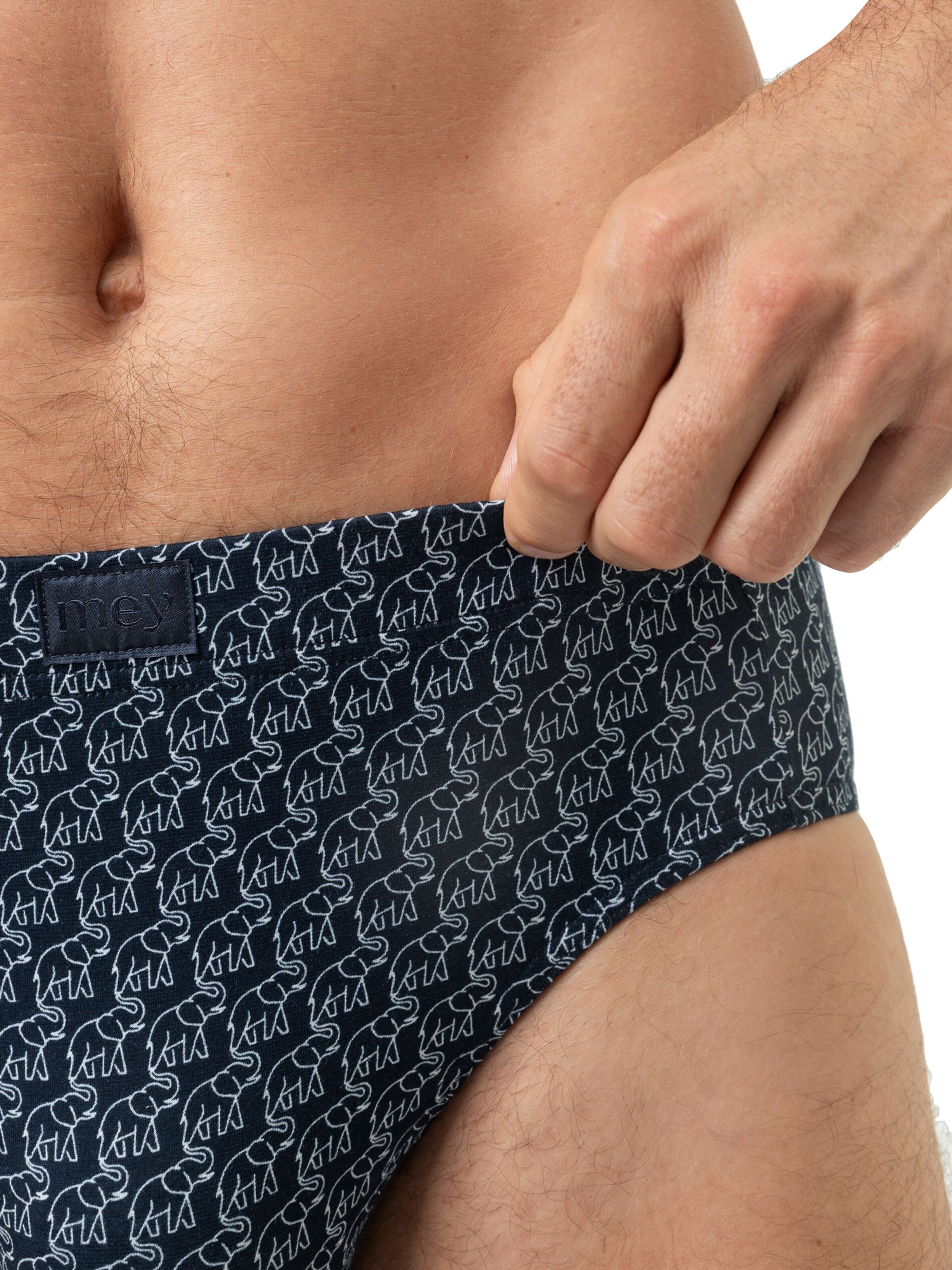 Mey Slip 'Elephant Walk' in Blauw