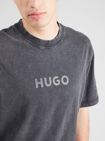 HUGO Футболка 'Nebute' в Черный