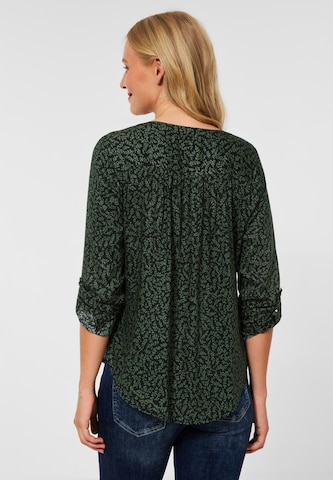 STREET ONE Blouse 'Bamika' in Groen