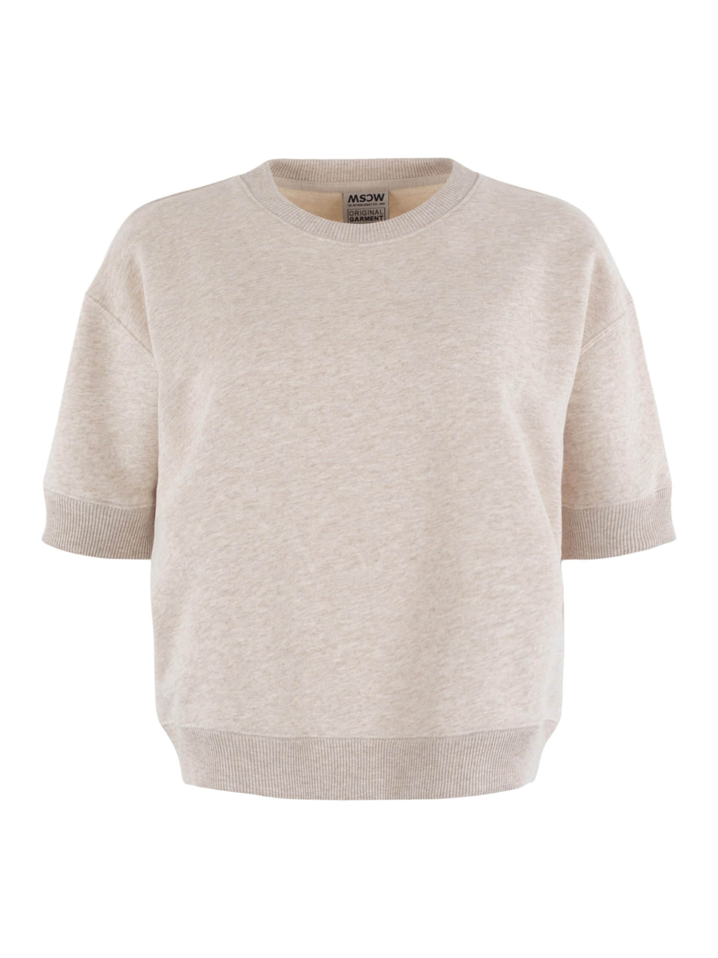 MSCW Pullover 'Noe'‌‌‌‌ in Beige: Vorderseite