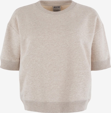 MSCW Pullover 'Noe' in Beige: Vorderseite