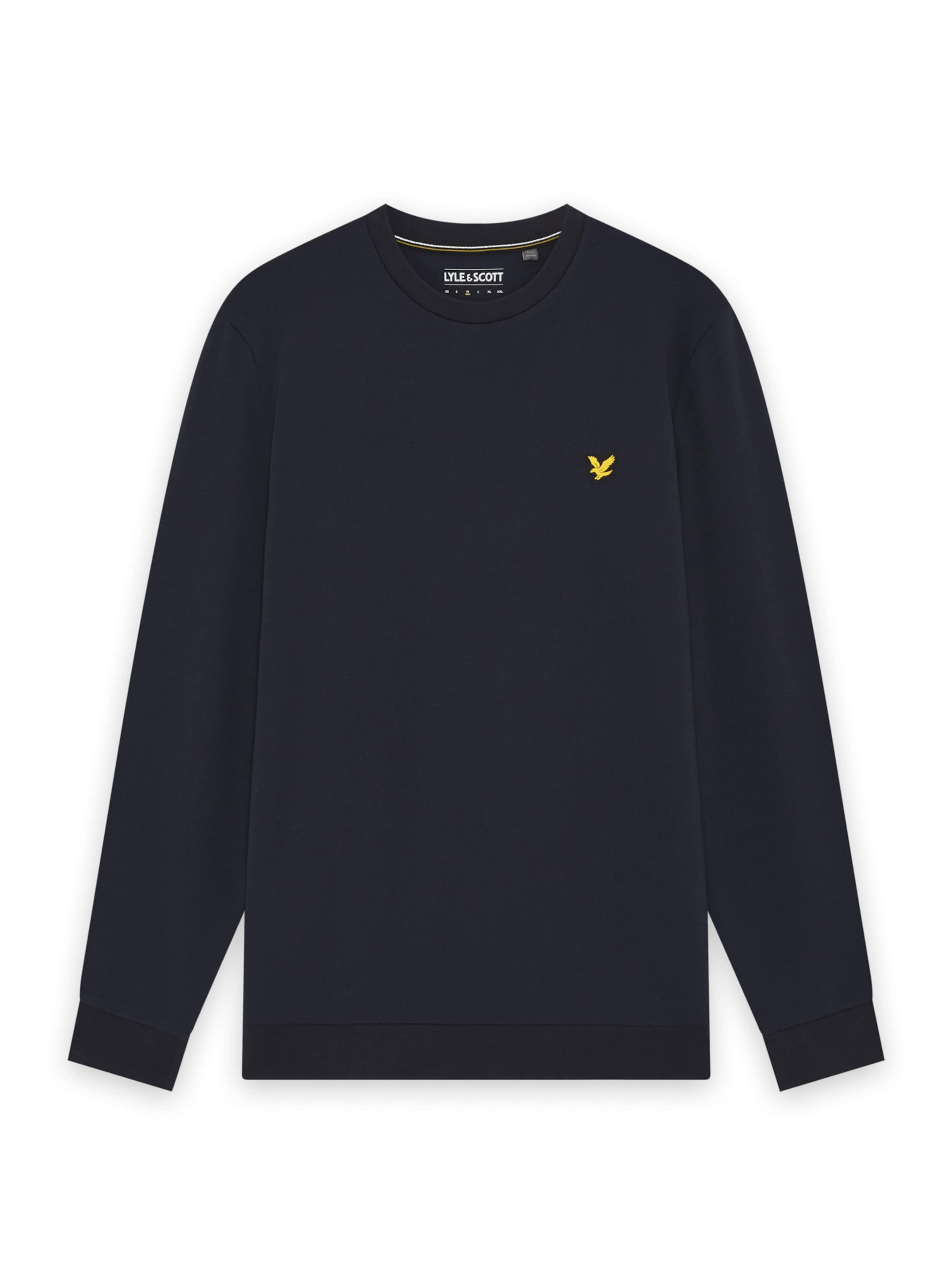Lyle & Scott Sweatshirt 'Fly' in Blauw: voorkant