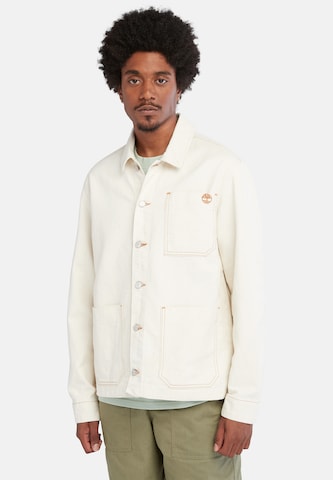 TIMBERLAND Between-season jacket 'Work For The Future Chore' in Beige: front