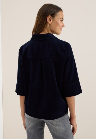 CECIL Blouse 'Cord' in Blue