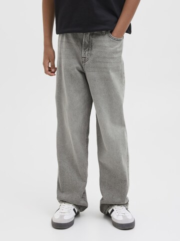 Jack & Jones Junior Baggy Jeans 'JJIAlex JJOriginal' in Grey: front
